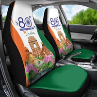 Jai Hind India Car Seat Cover Happy 80th Independence Day