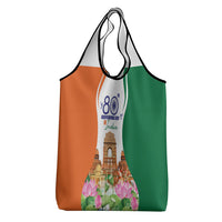 Jai Hind India Grocery Bag Happy 80th Independence Day