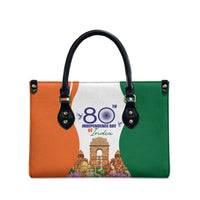 Jai Hind India Leather Bag Happy 80th Independence Day