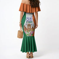 Jai Hind India Mermaid Dress Happy 80th Independence Day
