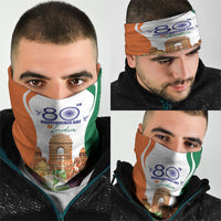 Jai Hind India Neck Gaiter Happy 80th Independence Day