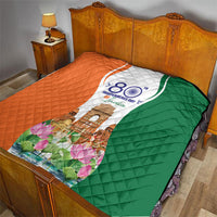 Jai Hind India Quilt Happy 80th Independence Day
