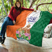 Jai Hind India Quilt Happy 80th Independence Day