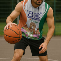 Jai Hind India Sleeveless Hoodie Happy 80th Independence Day