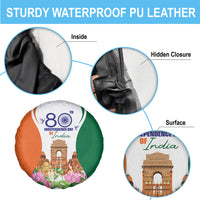 Jai Hind India Spare Tire Cover Happy 80th Independence Day