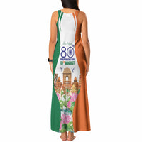 Jai Hind India Tank Maxi Dress Happy 80th Independence Day