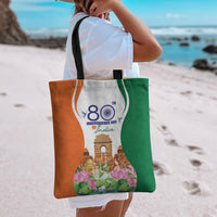 Jai Hind India Tote Bag Happy 80th Independence Day