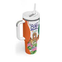 Jai Hind India Tumbler With Handle Happy 80th Independence Day