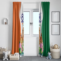 Jai Hind India Window Curtain Happy 80th Independence Day