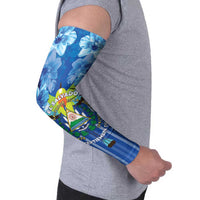 Viva El Salvador Arm Sleeves Happy Independence Day - Wonder Print Shop