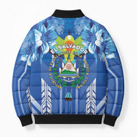 Viva El Salvador Bomber Puffer Jacket Happy Independence Day - Wonder Print Shop