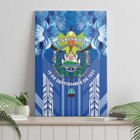 Viva El Salvador Canvas Wall Art Happy Independence Day - Wonder Print Shop