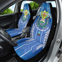 Viva El Salvador Car Seat Cover Happy Independence Day - Wonder Print Shop