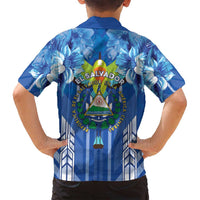 Viva El Salvador Family Matching Puletasi and Hawaiian Shirt Happy Independence Day - Wonder Print Shop