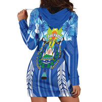 Viva El Salvador Hoodie Dress Happy Independence Day - Wonder Print Shop