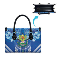 Viva El Salvador Leather Bag Happy Independence Day - Wonder Print Shop