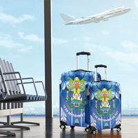 Viva El Salvador Luggage Cover Happy Independence Day - Wonder Print Shop