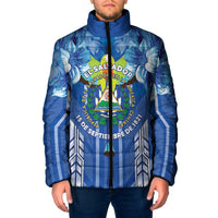 Viva El Salvador Padded Jacket Happy Independence Day - Wonder Print Shop