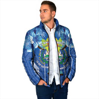 Viva El Salvador Padded Jacket Happy Independence Day - Wonder Print Shop