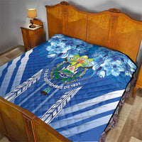 Viva El Salvador Quilt Happy Independence Day - Wonder Print Shop