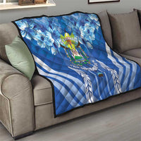 Viva El Salvador Quilt Happy Independence Day - Wonder Print Shop