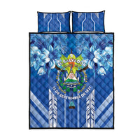Viva El Salvador Quilt Bed Set Happy Independence Day - Wonder Print Shop