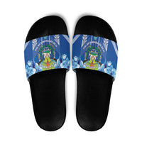 Viva El Salvador Slide Sandals Happy Independence Day - Wonder Print Shop