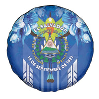 Viva El Salvador Spare Tire Cover Happy Independence Day - Wonder Print Shop