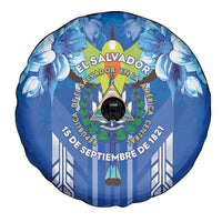 Viva El Salvador Spare Tire Cover Happy Independence Day - Wonder Print Shop