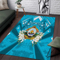 Honduras Independence Day Area Rug Coat Of Arms Special Style - Wonder Print Shop