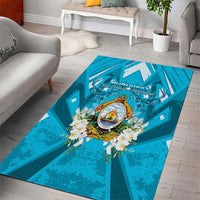 Honduras Independence Day Area Rug Coat Of Arms Special Style - Wonder Print Shop