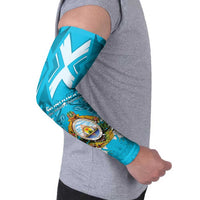 Honduras Independence Day Arm Sleeves Coat Of Arms Special Style - Wonder Print Shop