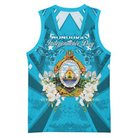 Honduras Independence Day Basketball Jersey Coat Of Arms Special Style - Wonder Print Shop