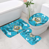 Honduras Independence Day Bathroom Set Coat Of Arms Special Style - Wonder Print Shop