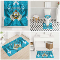 Honduras Independence Day Bathroom Set Coat Of Arms Special Style - Wonder Print Shop