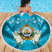 Honduras Independence Day Beach Blanket Coat Of Arms Special Style - Wonder Print Shop