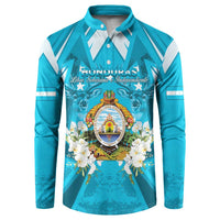 Honduras Independence Day Button Sweatshirt Coat Of Arms Special Style - Wonder Print Shop