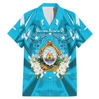 Honduras Independence Day Family Matching Mermaid Dress and Hawaiian Shirt Coat Of Arms Special Style - Wonder Print Shop