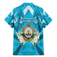 Honduras Independence Day Family Matching Mermaid Dress and Hawaiian Shirt Coat Of Arms Special Style - Wonder Print Shop