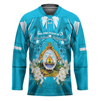 Honduras Independence Day Hockey Jersey Coat Of Arms Special Style - Wonder Print Shop