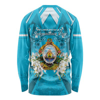 Honduras Independence Day Long Sleeve Shirt Coat Of Arms Special Style - Wonder Print Shop