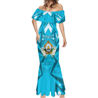 Honduras Independence Day Mermaid Dress Coat Of Arms Special Style - Wonder Print Shop