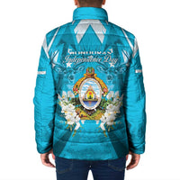 Honduras Independence Day Padded Jacket Coat Of Arms Special Style - Wonder Print Shop