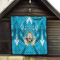 Honduras Independence Day Quilt Coat Of Arms Special Style - Wonder Print Shop