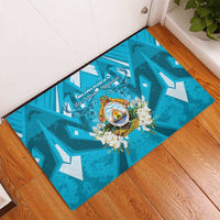 Honduras Independence Day Rubber Doormat Coat Of Arms Special Style - Wonder Print Shop