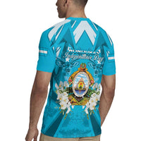 Honduras Independence Day Rugby Jersey Coat Of Arms Special Style - Wonder Print Shop