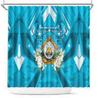Honduras Independence Day Shower Curtain Coat Of Arms Special Style - Wonder Print Shop