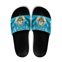 Honduras Independence Day Slide Sandals Coat Of Arms Special Style - Wonder Print Shop