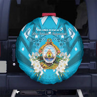 Honduras Independence Day Spare Tire Cover Coat Of Arms Special Style - Wonder Print Shop