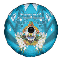 Honduras Independence Day Spare Tire Cover Coat Of Arms Special Style - Wonder Print Shop